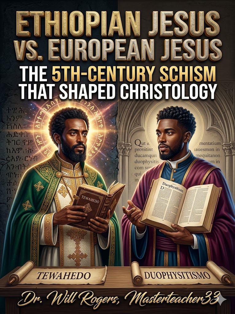 Ethiopian Jesus vs European Jesus — The 5th-Century Schism That Shaped Christology